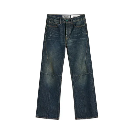 Belt Loop Denim Trousers