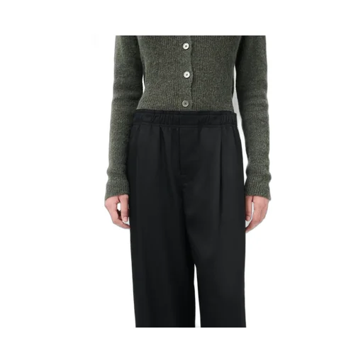 Straight-Leg Tailored Trousers