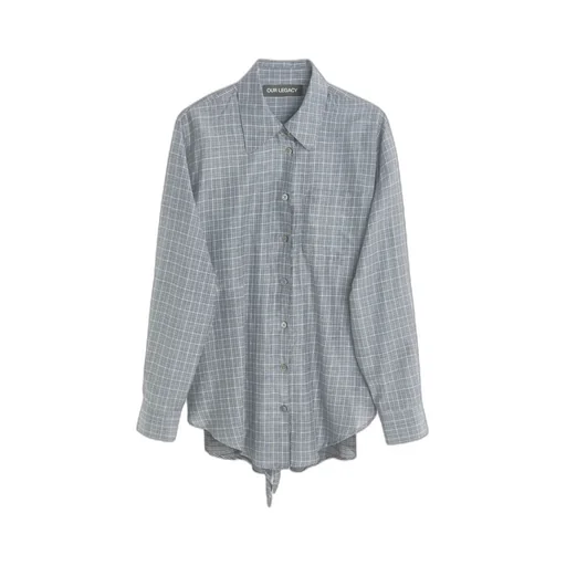 Apron Checked Shirt