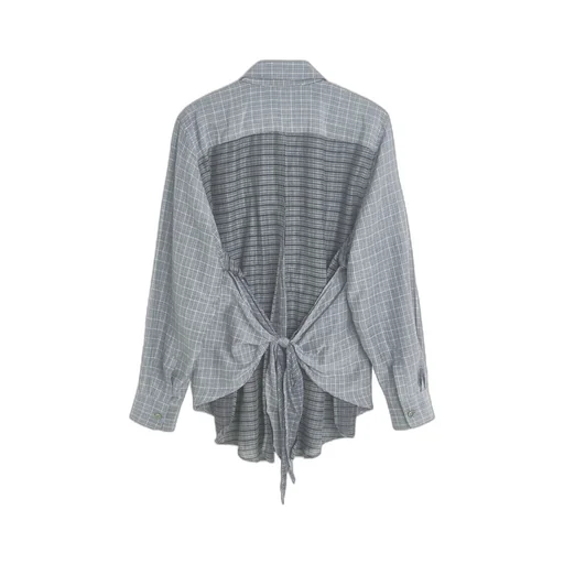 Apron Checked Shirt
