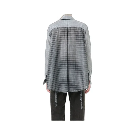 Apron Checked Shirt