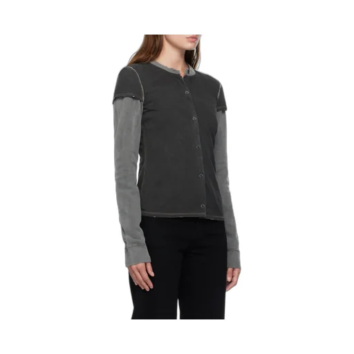 Layered Long-Sleeved Sweatshirt