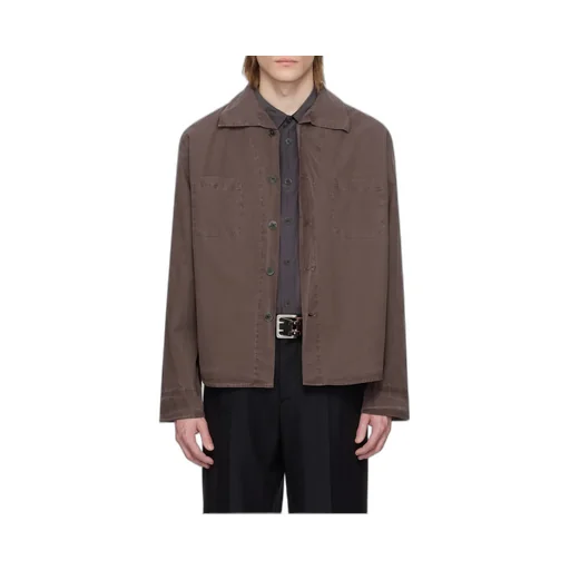 Funnel Collar Shirt