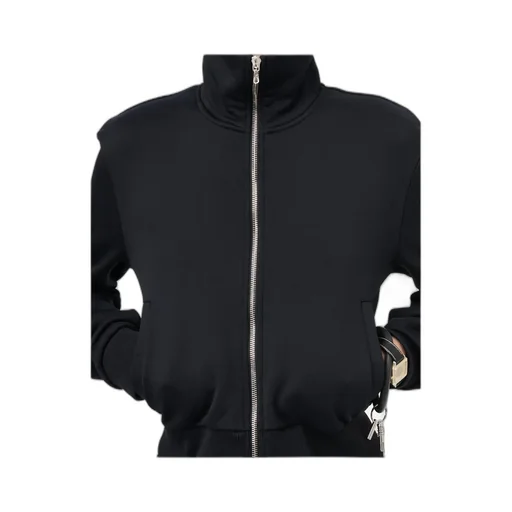 Spread-Collar Cardigan