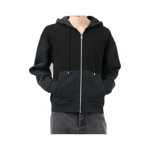 Hooded Zip-Up Sweater