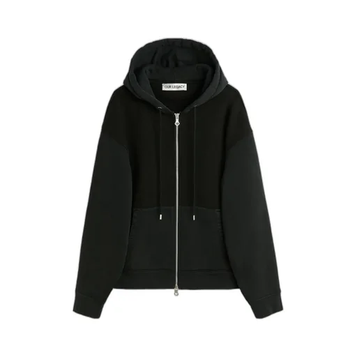Hooded Zip-Up Sweater