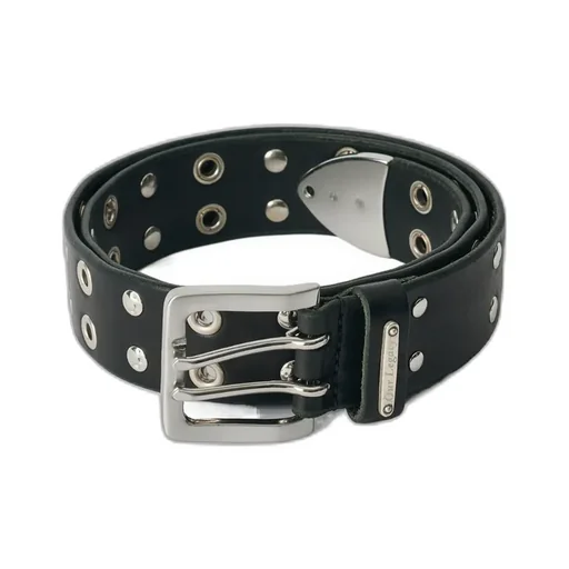 Studded Double Buckle Belt
