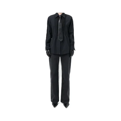 Sincere Pleated Shirt