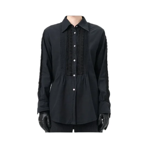 Sincere Pleated Shirt