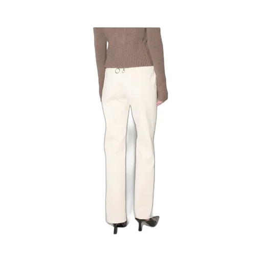 High-Waisted Casual Pants
