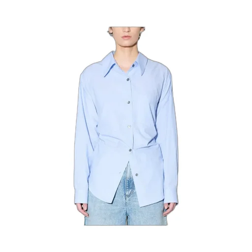 Contrast Striped Cotton Shirt