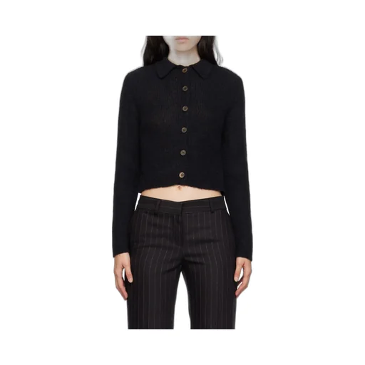 Mazzy Long Sleeved Ribbed-Knit Cardigan