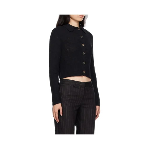 Mazzy Long Sleeved Ribbed-Knit Cardigan