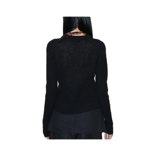 Mazzy Long Sleeved Ribbed-Knit Cardigan