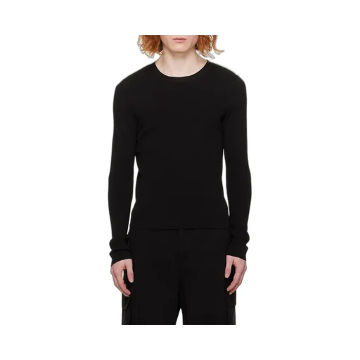 Rib Round Neck Sweater
