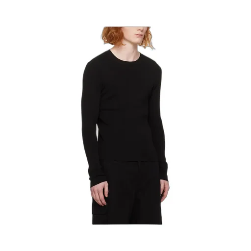 Rib Round Neck Sweater