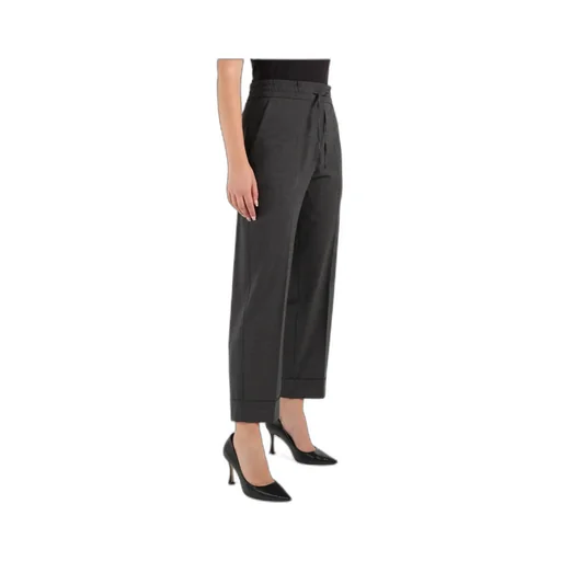 Drawstring Wool Pants