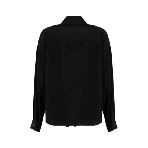 Ruffled Silk Top