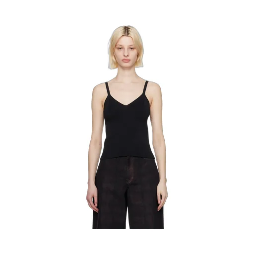 Ribbed-Knit Singlet Top