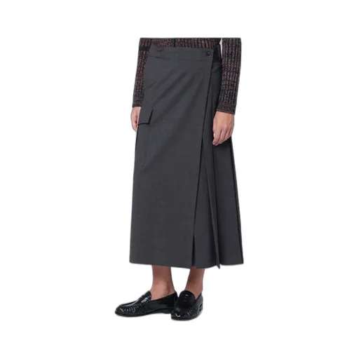 Wool Wrap Skirt
