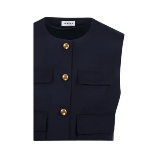 Liliuxy Button-Up Sleeveless Jacket