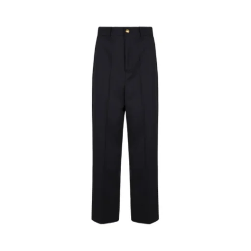 Two-Pocket Wool Pants