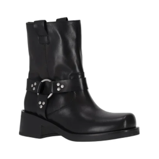 Square Toe Ankle Boots