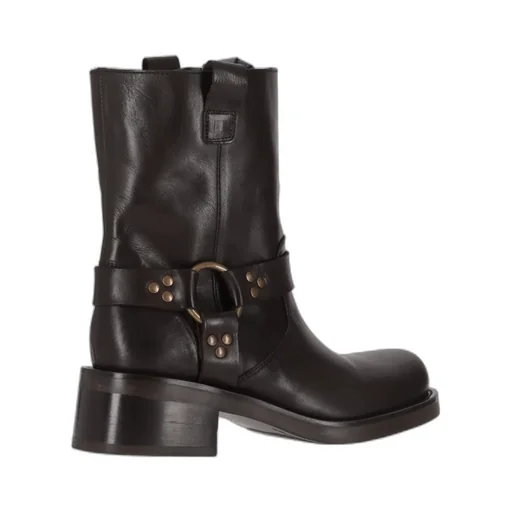 Square Toe Ankle Boots
