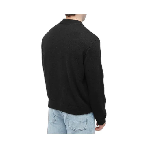 Long Sleeved Buttoned Knitted Cardiagn