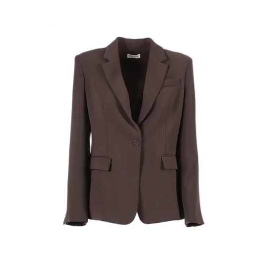 Single-Breasted Pocket Jacket