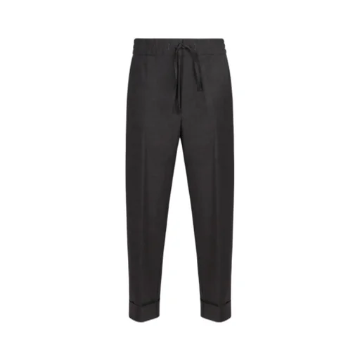 Drawstring Wool Pants
