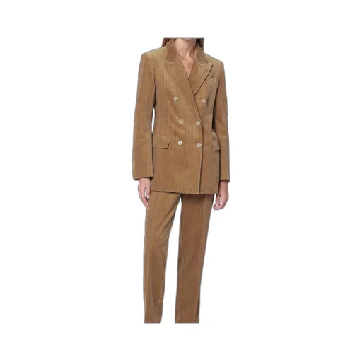 Double-Breasted Corduroy Jacket