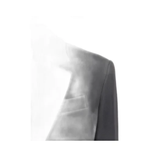 Notched-Lapel Single-Breasted Blazer
