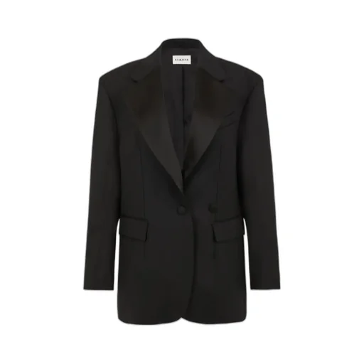 Notched-Lapel Blazer