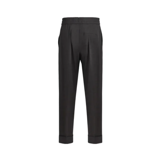 Drawstring Wool Pants