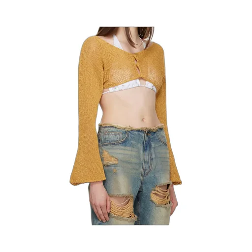 Openwork Knit Cardigan