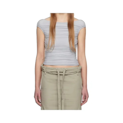 Stretch Polyester Tulle T-Shirt