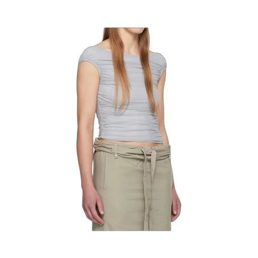 Stretch Polyester Tulle T-Shirt