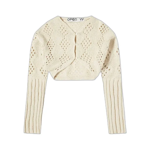 Argyle Pattern Cardigan