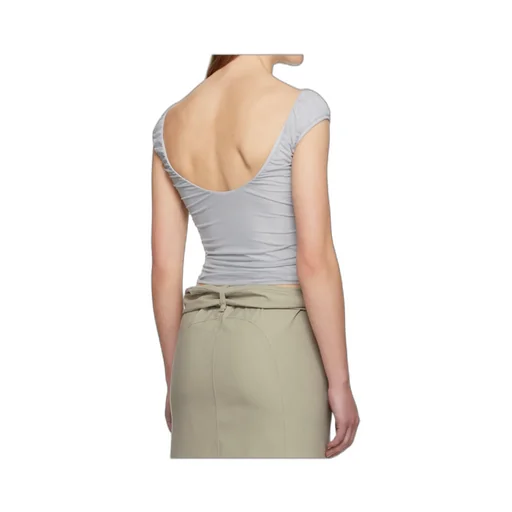 Stretch Polyester Tulle T-Shirt