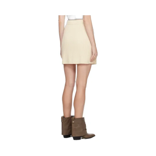 Slit Mini Skirt