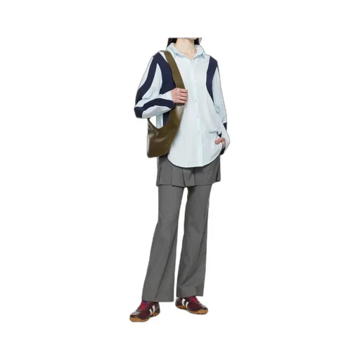 Curved Patchwork Shirt
