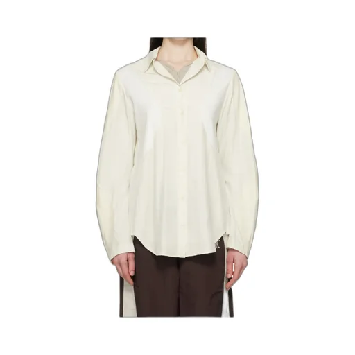 Curved Patchwork Shirt