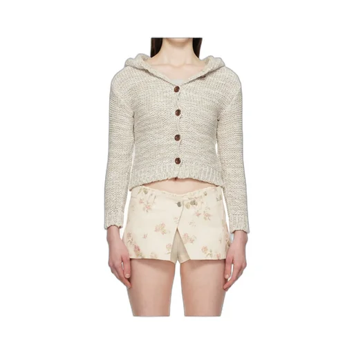 Hooded Chunky Cardigan