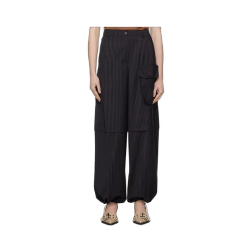 Pinstripe Trousers