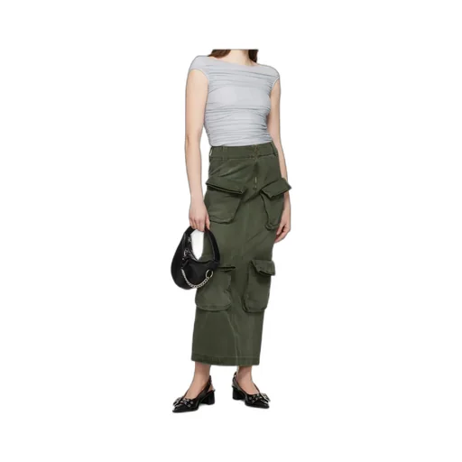 Work Denim Skirt