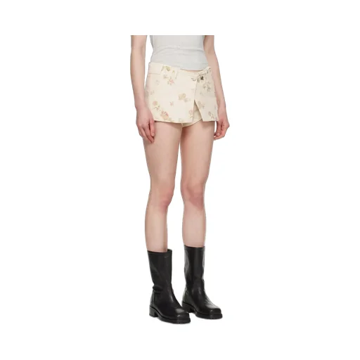 Layered Boxer Mini Skirt