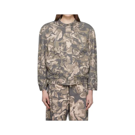Camouflage Bomber Jacket