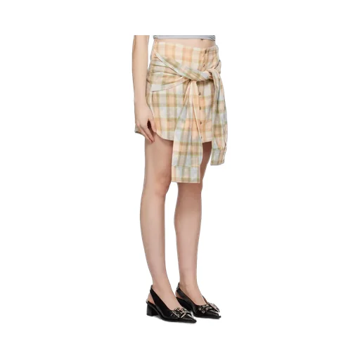 Plaid Mini Skirt
