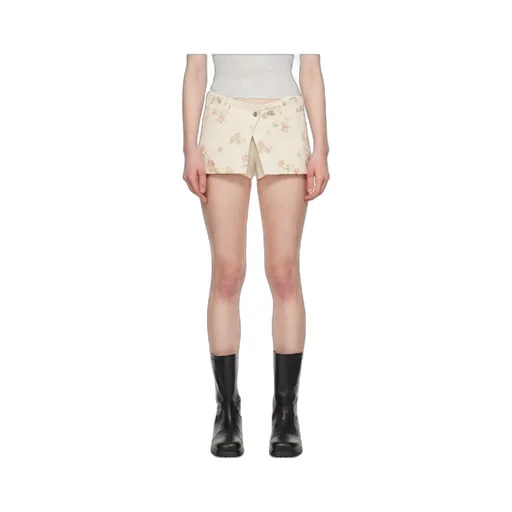 Layered Boxer Mini Skirt